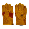 Cow Grain Leather Cut Resistant Proctective Working Gloves for Riggers
